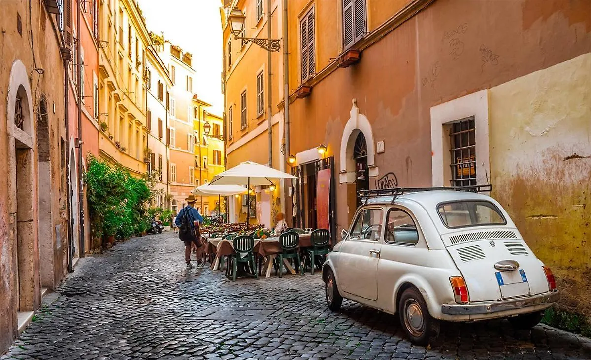 Pop Apartment In The Heart Of Trastevere 4 Guests Řím